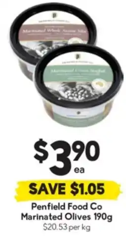 Drakes Penfield Food Co Marinated Olives offer