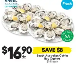 Drakes South Australian Coffin Bay Oysters offer