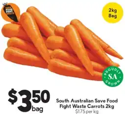 Drakes South Australian Save Food Fight Waste Carrots offer
