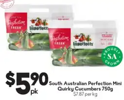 Drakes South Australian Perfection Mini Quirky Cucumbers offer