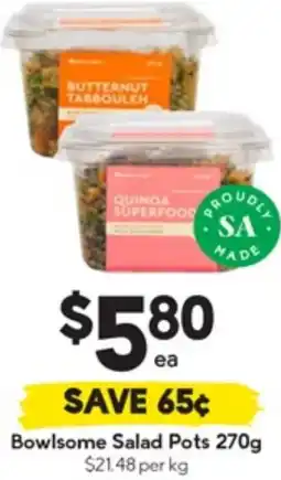 Drakes Bowlsome Salad Pots offer