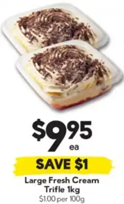 Drakes Large Fresh Cream Trifle offer