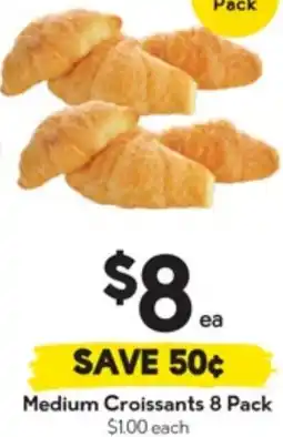 Drakes Medium Croissants offer