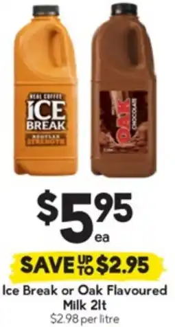 Drakes Ice Break or Oak Flavoured Milk offer