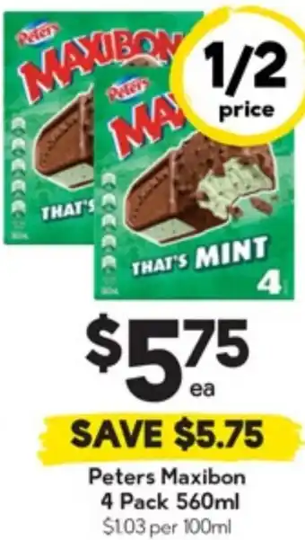 Drakes Peters Maxibon offer