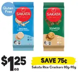 Drakes Sakata Rice Crackers offer
