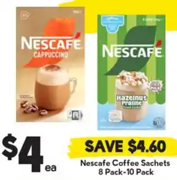 Drakes Nescafe Coffee Sachets offer