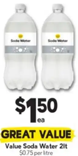 Drakes Value Soda Water offer