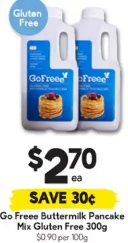 Drakes Go Freee Buttermilk Pancake Mix Gluten Free offer