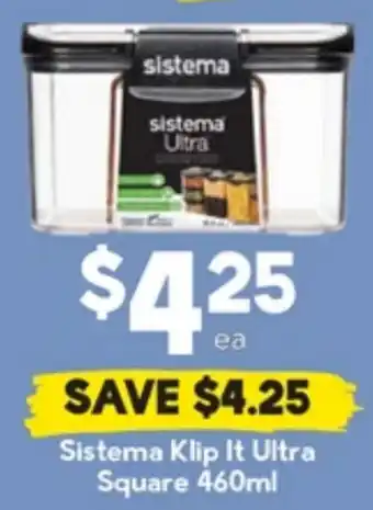 Drakes Sistema Klip It Ultra Square offer