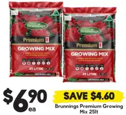 Drakes Brunnings Premium Growing Mix offer