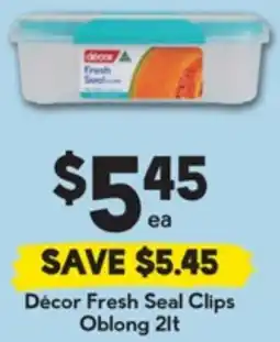 Drakes Décor Fresh Seal Clips Oblong offer