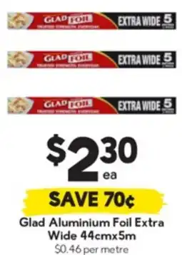 Drakes Glad Aluminium Foil Extra Wide offer