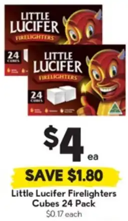 Drakes Little Lucifer Firelighters Cubes offer