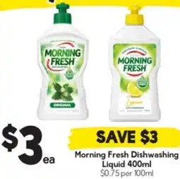 Drakes Morning Fresh Dishwashing Liquid offer