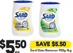 Drakes Sard Stain Remover offer