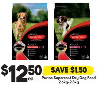 Drakes Purina Supercoat Dry Dog Food offer