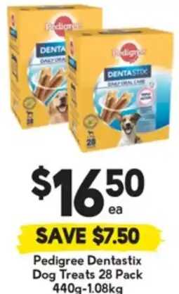 Drakes Pedigree Dentastix Dog Treats offer