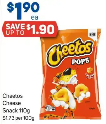 Foodland Cheetos Cheese Snack offer