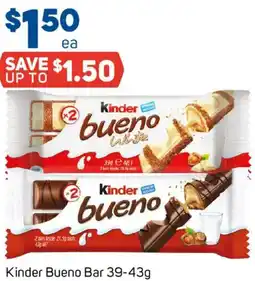 Foodland Kinder Bueno Bar offer