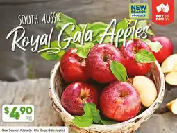 Foodland New Season Adelaide Hills Royal Gala Apples offer