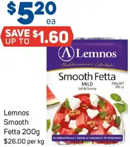Foodland Lemnos Smooth Fetta offer
