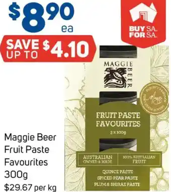 Foodland Maggie Beer Fruit Paste Favourites offer