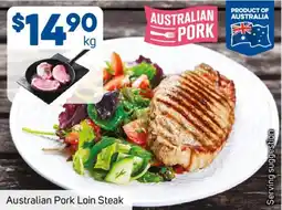 Foodland Australian Pork Loin Steak offer