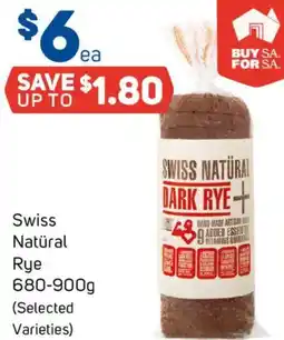 Foodland Swiss Natüral Rye offer