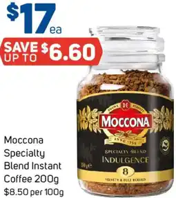 Foodland Moccona Specialty Blend Instant Coffee offer