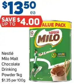 Foodland Nestlé Milo Malt Chocolate Drinking Powder offer
