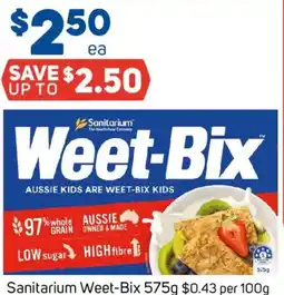 Foodland Sanitarium Weet Bix offer