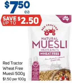 Foodland Red Tractor Wheat Free Muesli offer