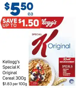 Foodland Kellogg's Special K Original Cereal offer