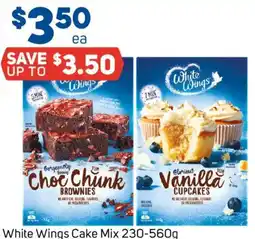 Foodland White Wings Cake Mix offer