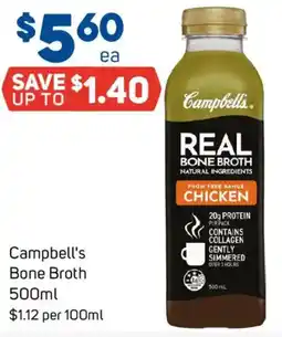 Foodland Campbell's Bone Broth offer