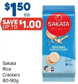 Foodland Sakata Rice Crackers offer