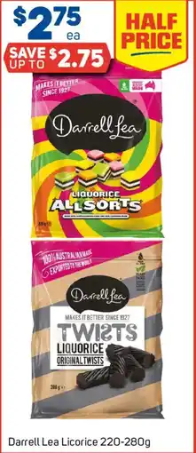 Foodland Darrell Lea Licorice offer