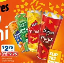 Foodland Mini Cannister Snacks offer
