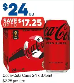 Foodland Coca-Cola Cans offer
