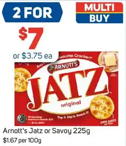 Foodland Arnott's Jatz or Savoy offer