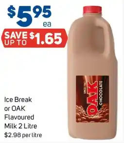 Foodland Ice Break or OAK Flavoured Milk offer