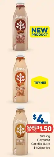 Foodland Vitasoy Flavoured Oat Milk offer
