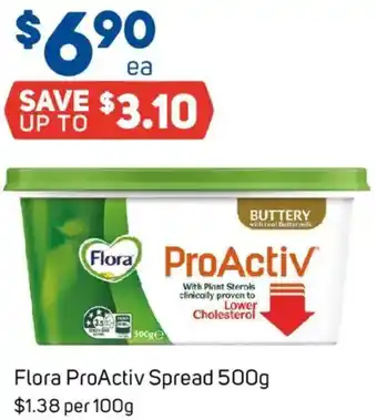 Foodland Flora ProActiv Spread offer