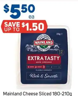Foodland Mainland Cheese Sliced offer