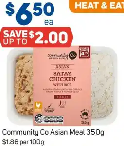 Foodland Community Co Asian Meal offer
