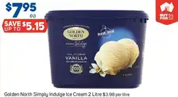 Foodland Golden North Simply Indulge Ice Cream offer