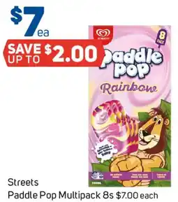 Foodland Streets Paddle Pop Multipack offer
