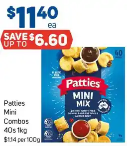 Foodland Patties Mini Combos offer