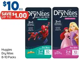 Foodland Huggies Dry Nites offer